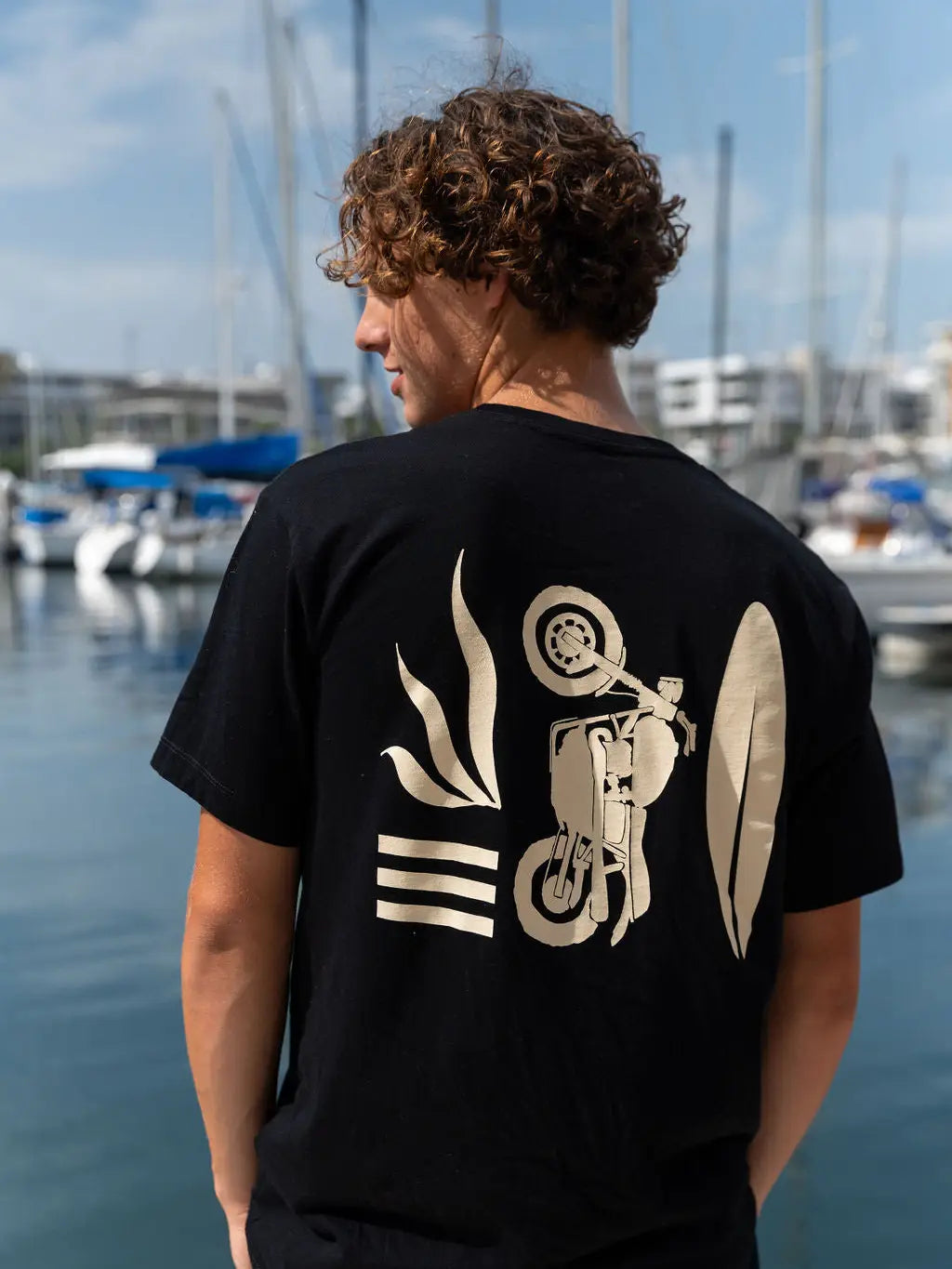 Moto Surf Tee