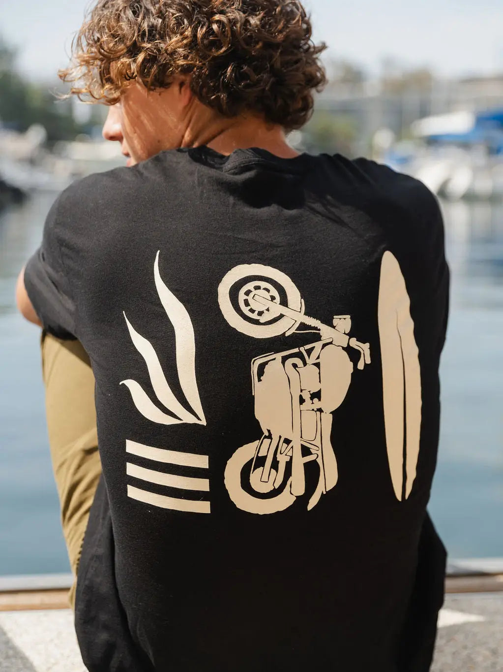 Moto Surf Tee