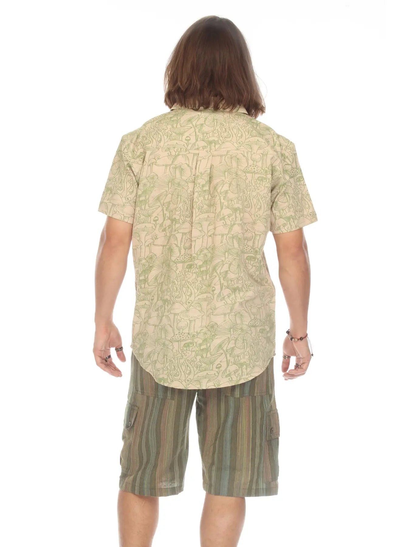 Mushroom Summer Button Downs
