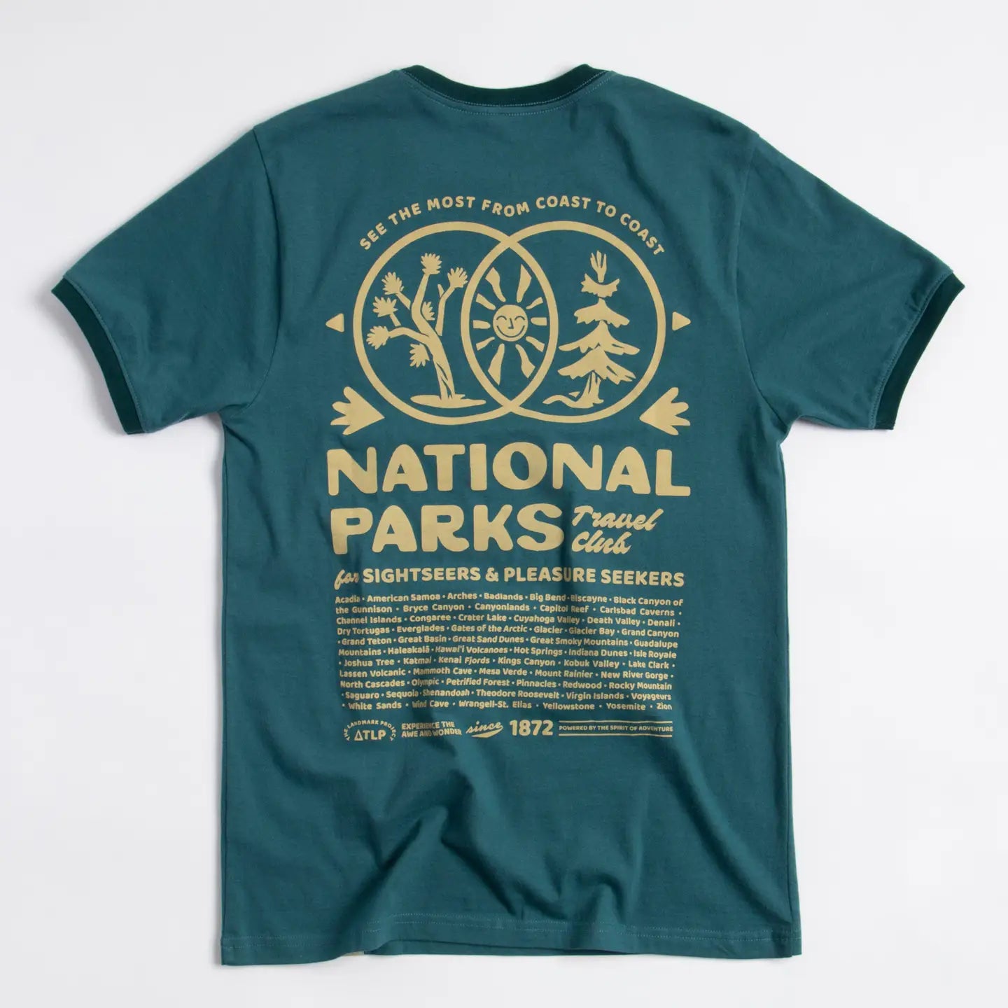 National Parks Coast to Coast Tees