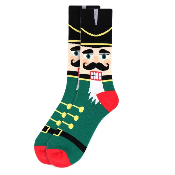 Nutcracker Print Novelty Socks