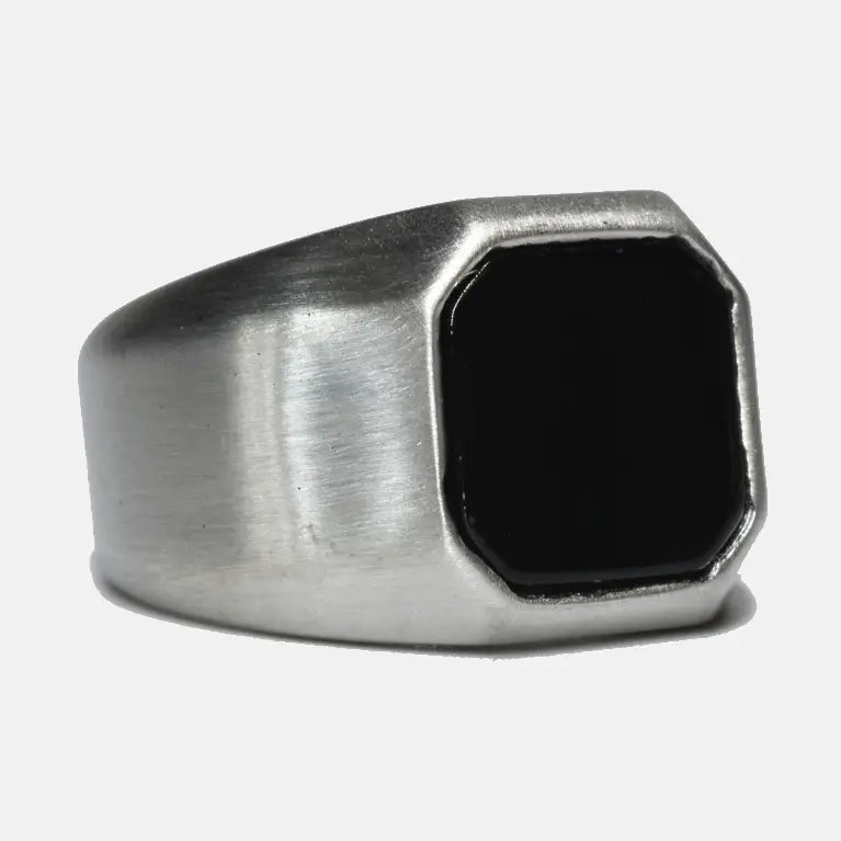 Gemstone Inlay Ring