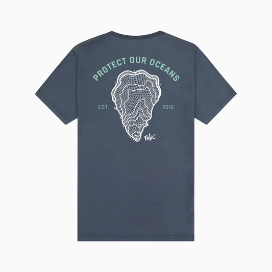 Locally Made Organic Oyster T Shirt