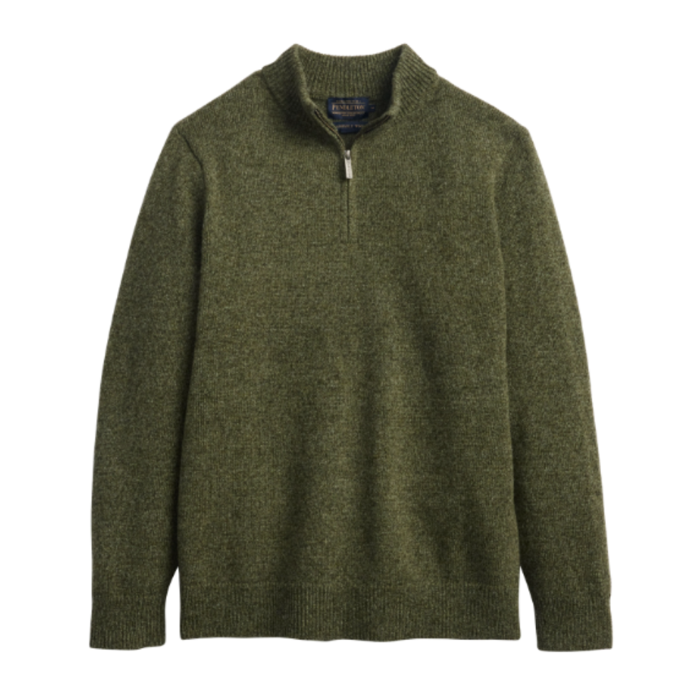 Wool 1/4 Zip Sweater