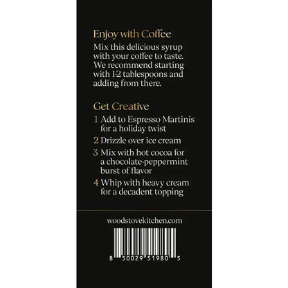 Peppermint Mocha Coffee & Cocktail Syrup, 16 Fl oz