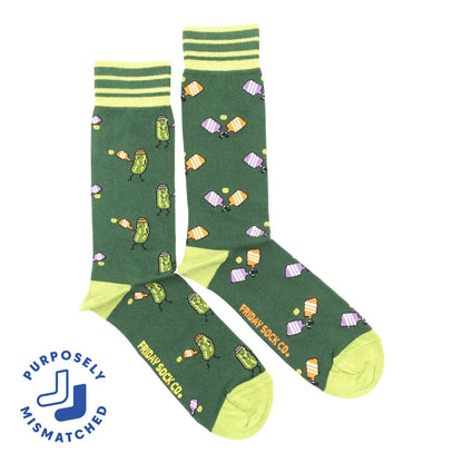 Mismatched Pickleball Socks