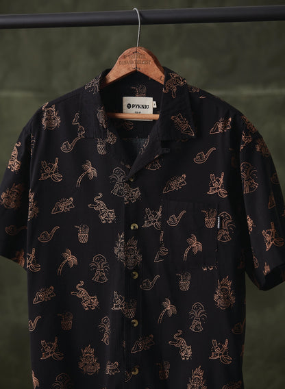 Spicy Noods Button-Down