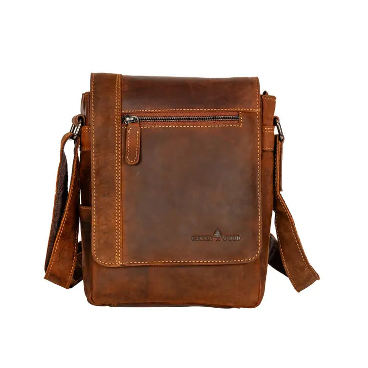 The Henry Mini Messenger Leather Bag