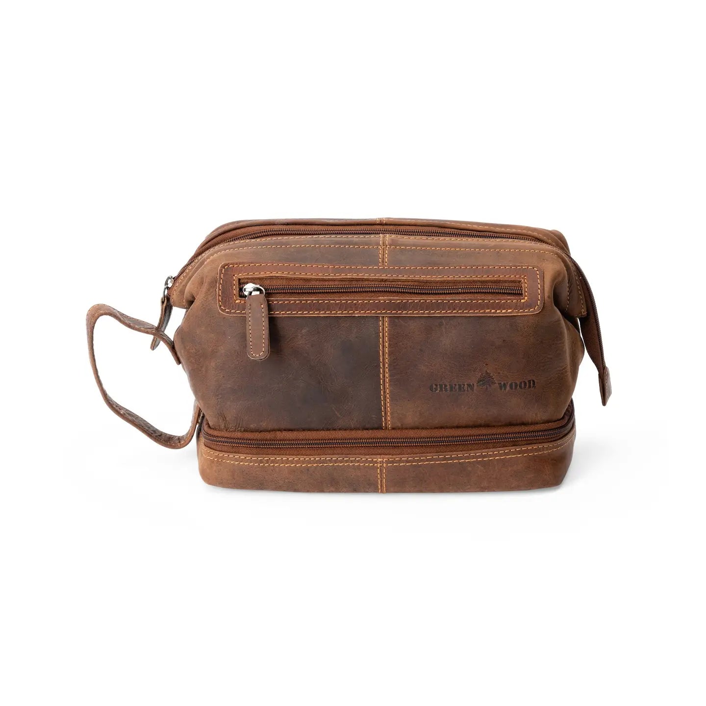 Napier Leather Toiletry Bag