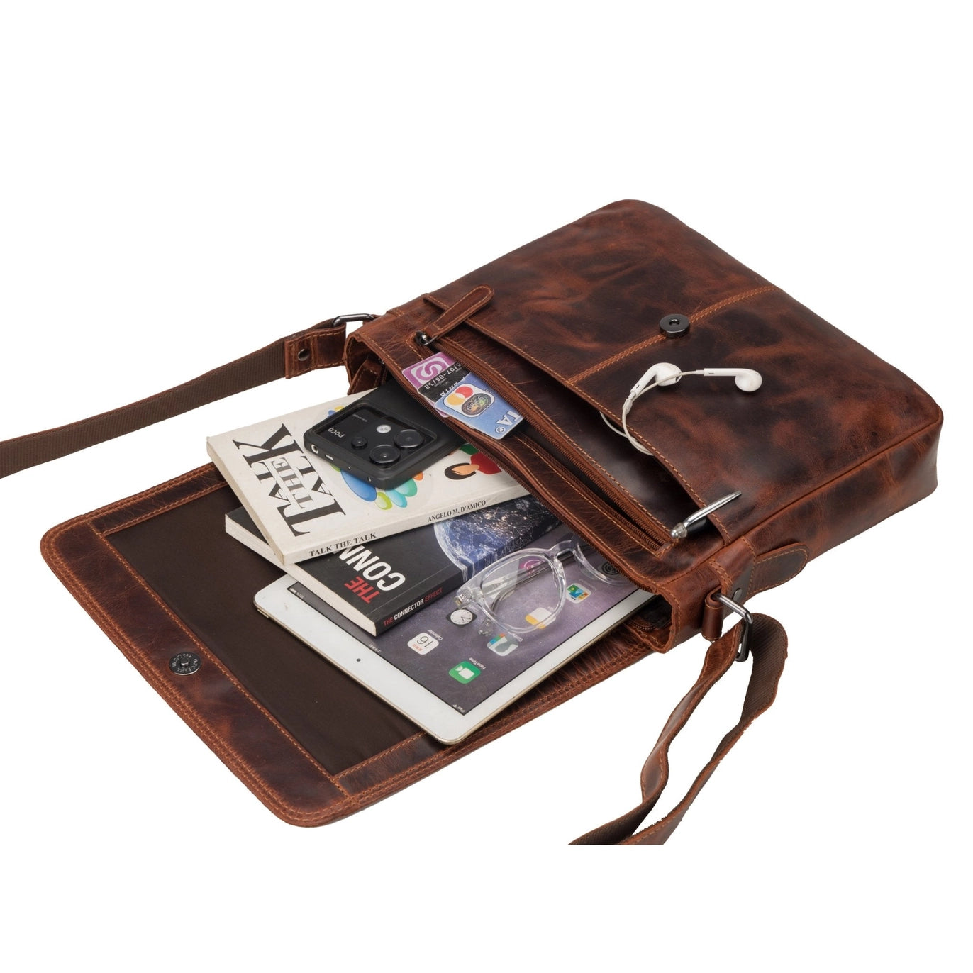 Austin Leather Satchel