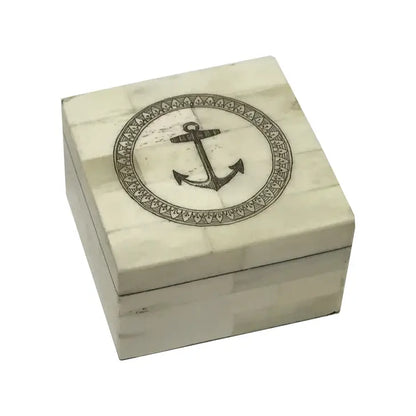 Carved Anchor Bone Box