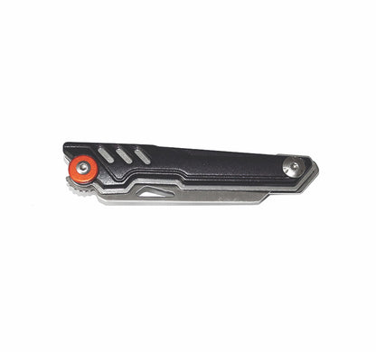 Stainless Steel Pocket Knife With Belt Clip
