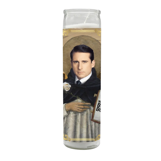 Saint World's Best Boss Candle