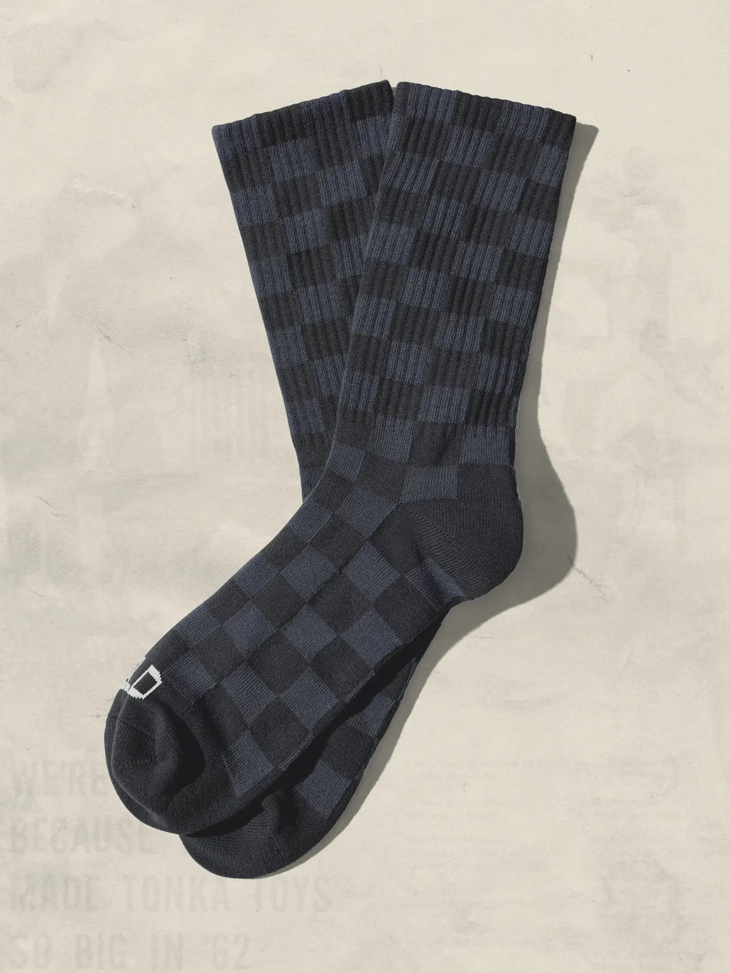 Checkerboard Crew Socks