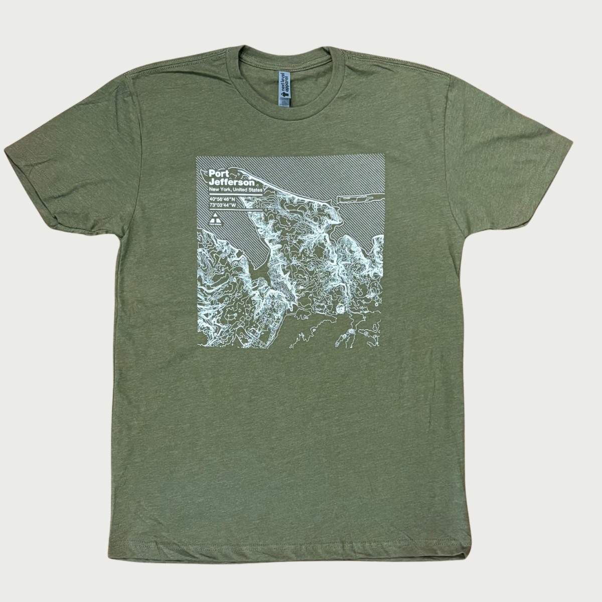 Port Jeff Topographic Tees