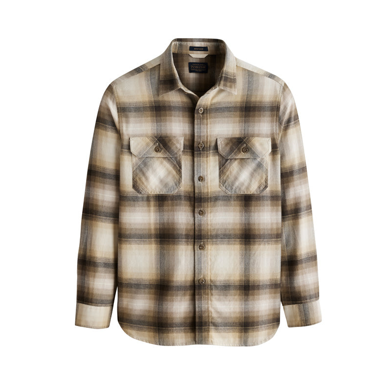 Pendleton Burnside Plaid Flannel Shirt