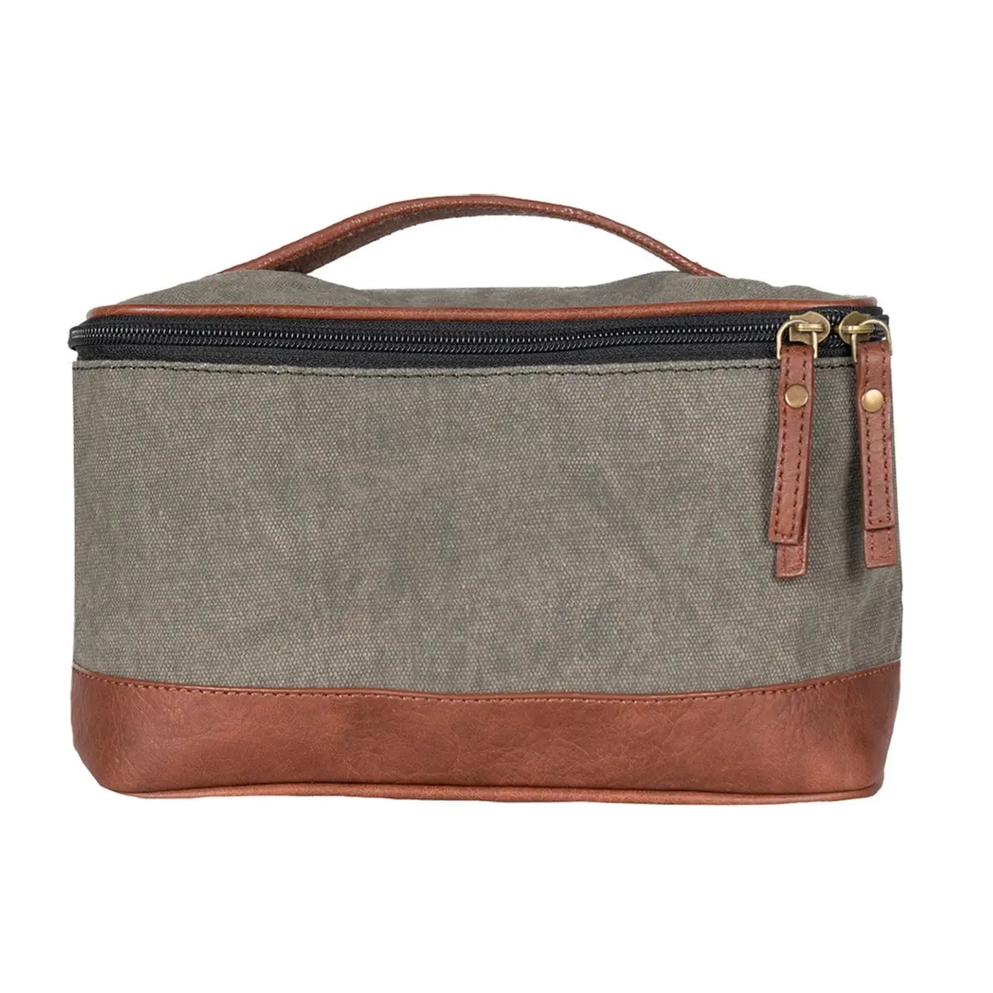 Upcycled Canvas Dopp Kit