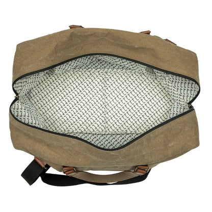 Upcycled Canvas Duffle Bag