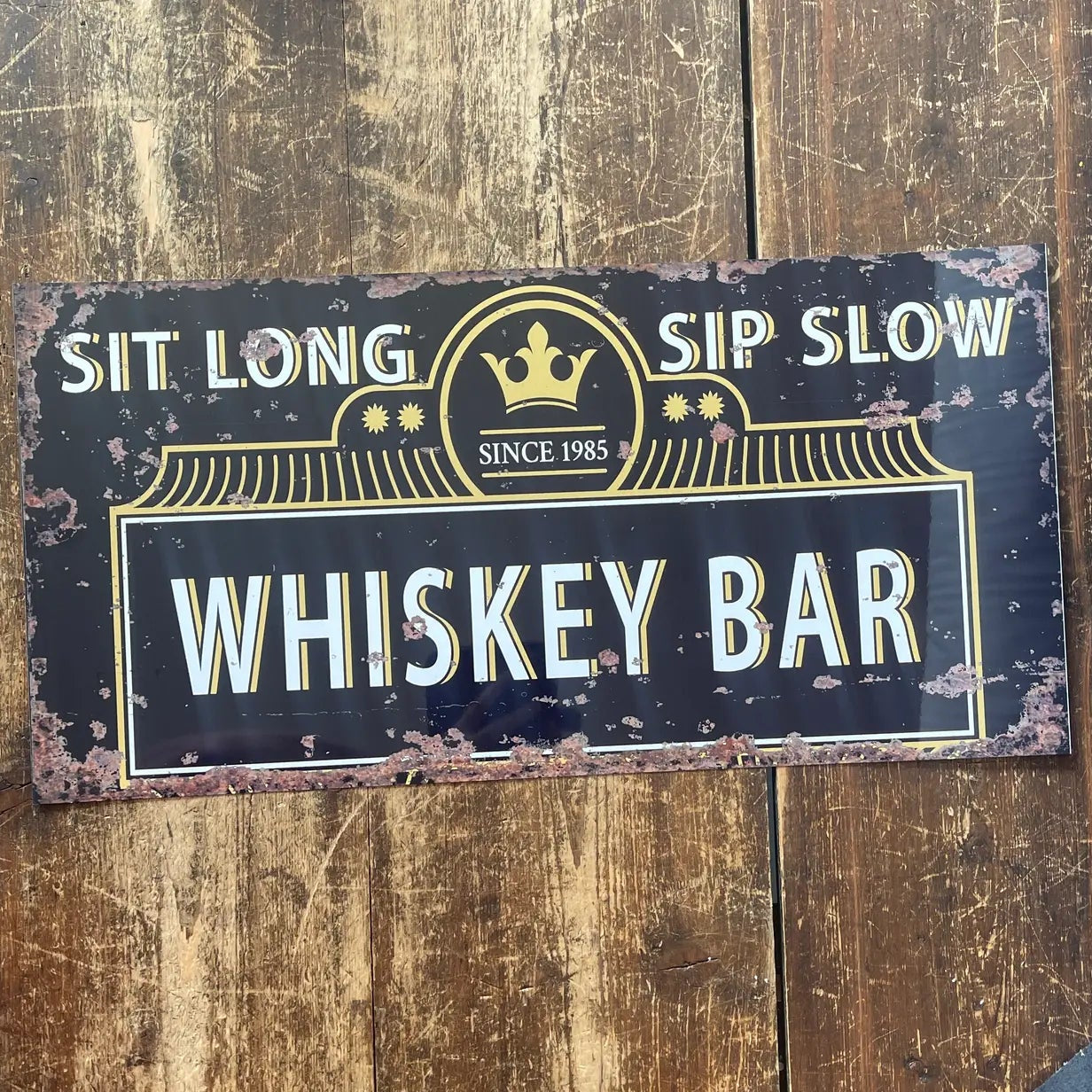 Metal Bar Signs
