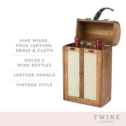 2 Bottle Wine Box and Carrier