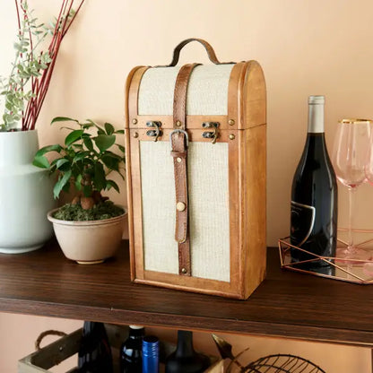 2 Bottle Wine Box and Carrier