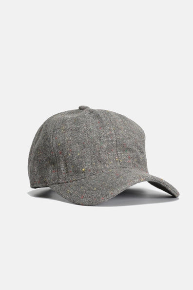 Speckled Wool Baseball Hat